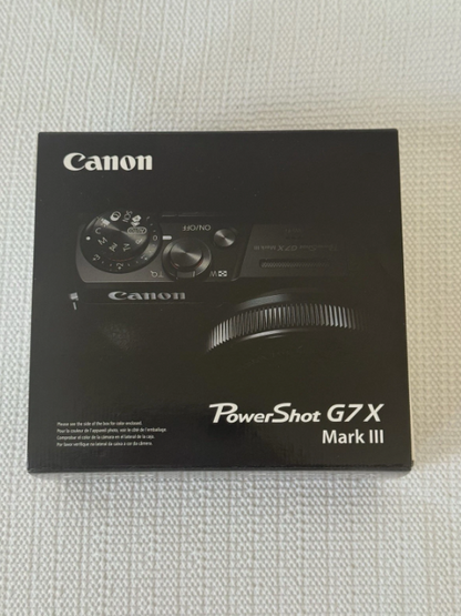 Canon PowerShot G7 X Mark III - 20.1MP Digital Camera