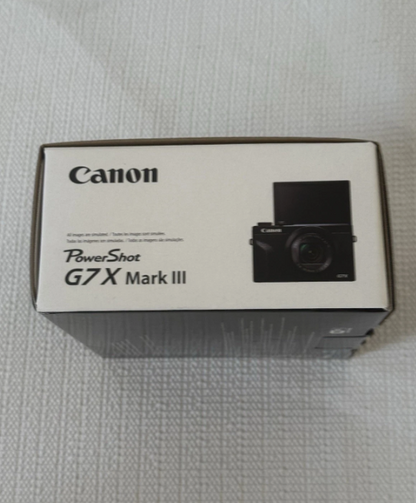 Canon PowerShot G7 X Mark III - 20.1MP Digital Camera