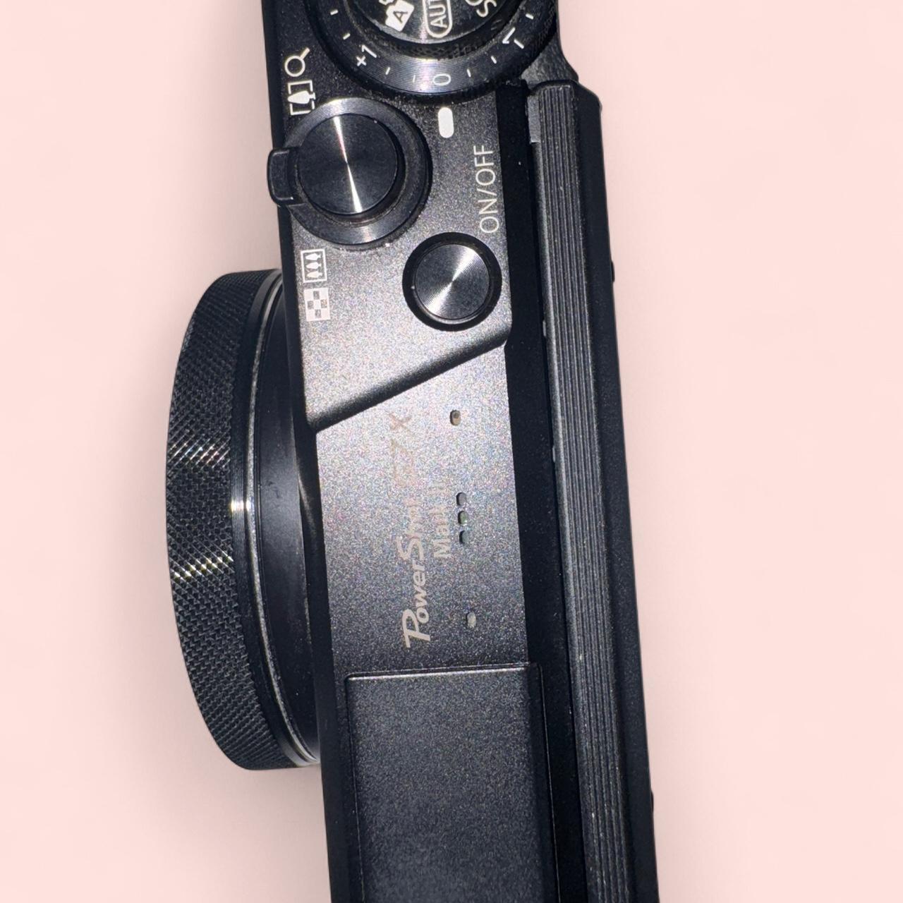 Canon G7X Mark II black digital camera