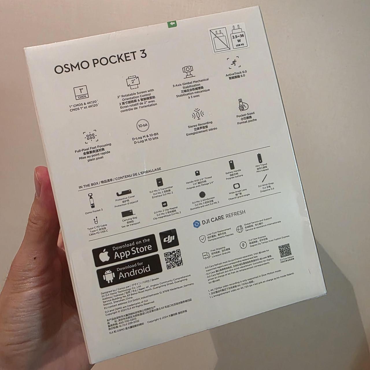 Brand New Unopened (Cali)- DJI Osmo Pocket 3 Creator Combo