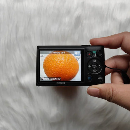 Canon IXUS 220 HS / ELPH 300 HS Digital Camera - Boxed & Black