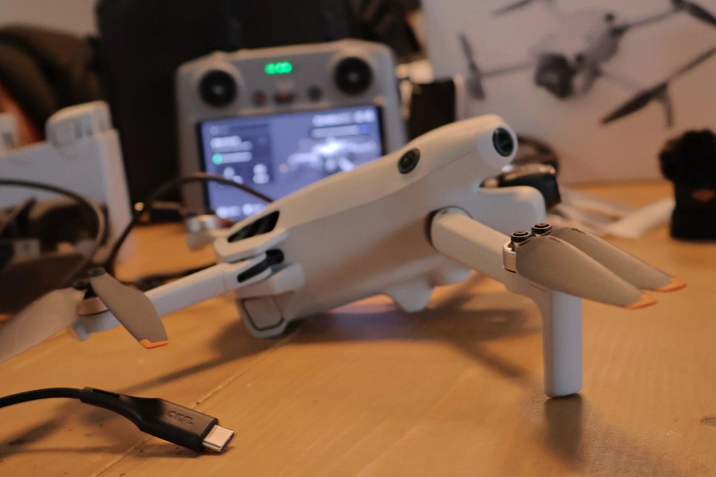 DJI Mini 4 Pro Fly More Combo Camera Drone (with RC 2 Remote)