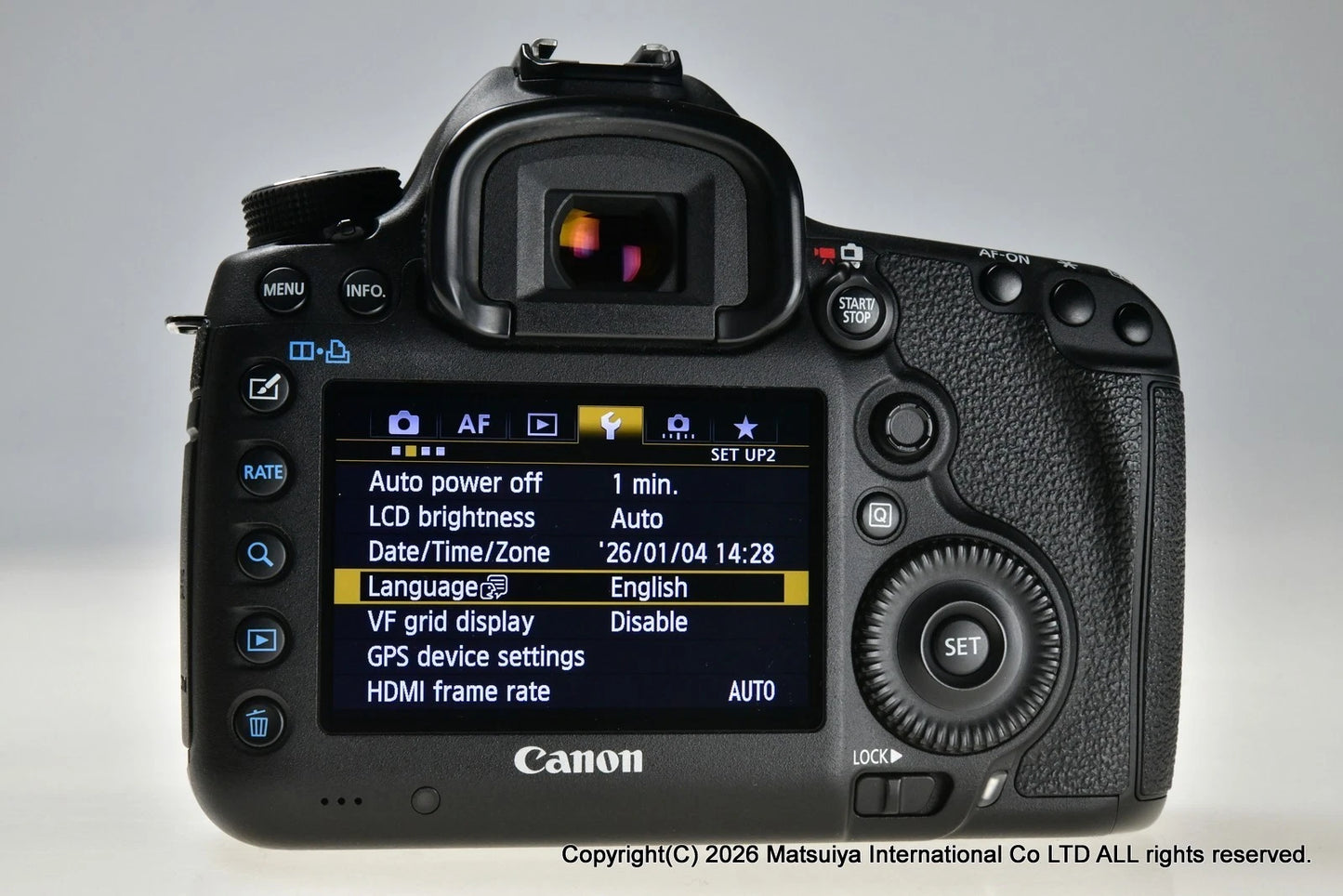 Canon EOS 5D Mark III 22.3MP Digital Camera Body Shutter Count 11018 Excellent