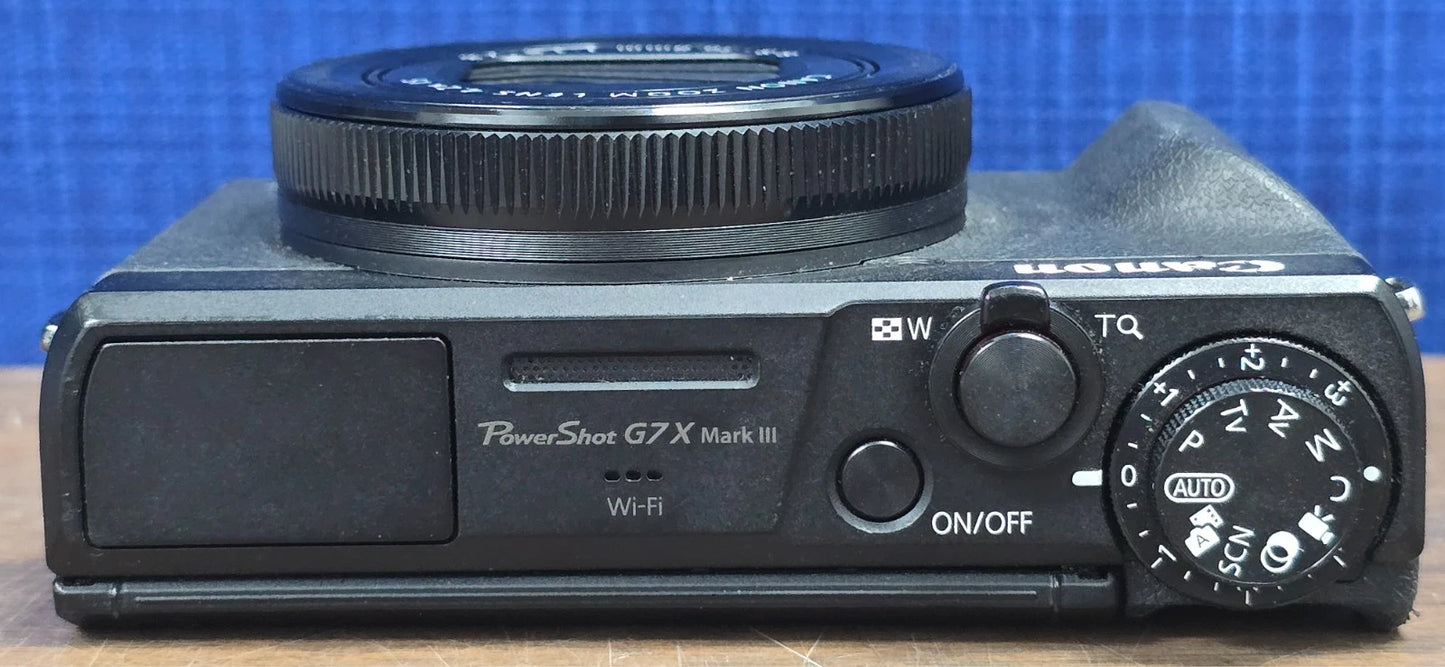 Canon PowerShot G7 X Mark III - 20.1MP Point & Shoot Digital Camera - Black